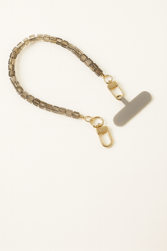 Cube Crystal Luxe Phone Chain
