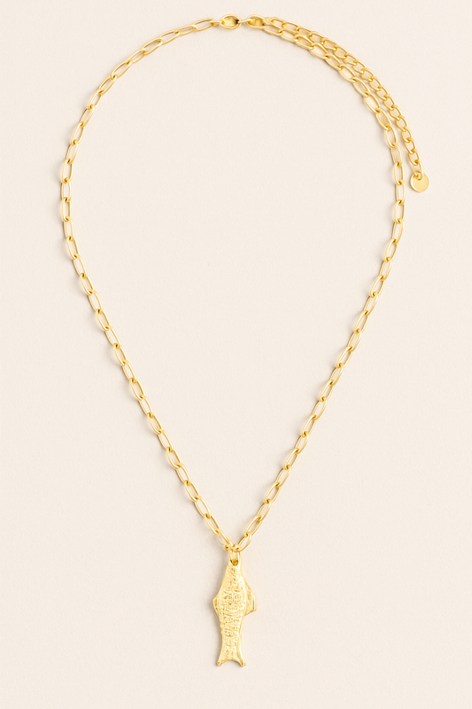 Dainty Fish Pendant Necklace